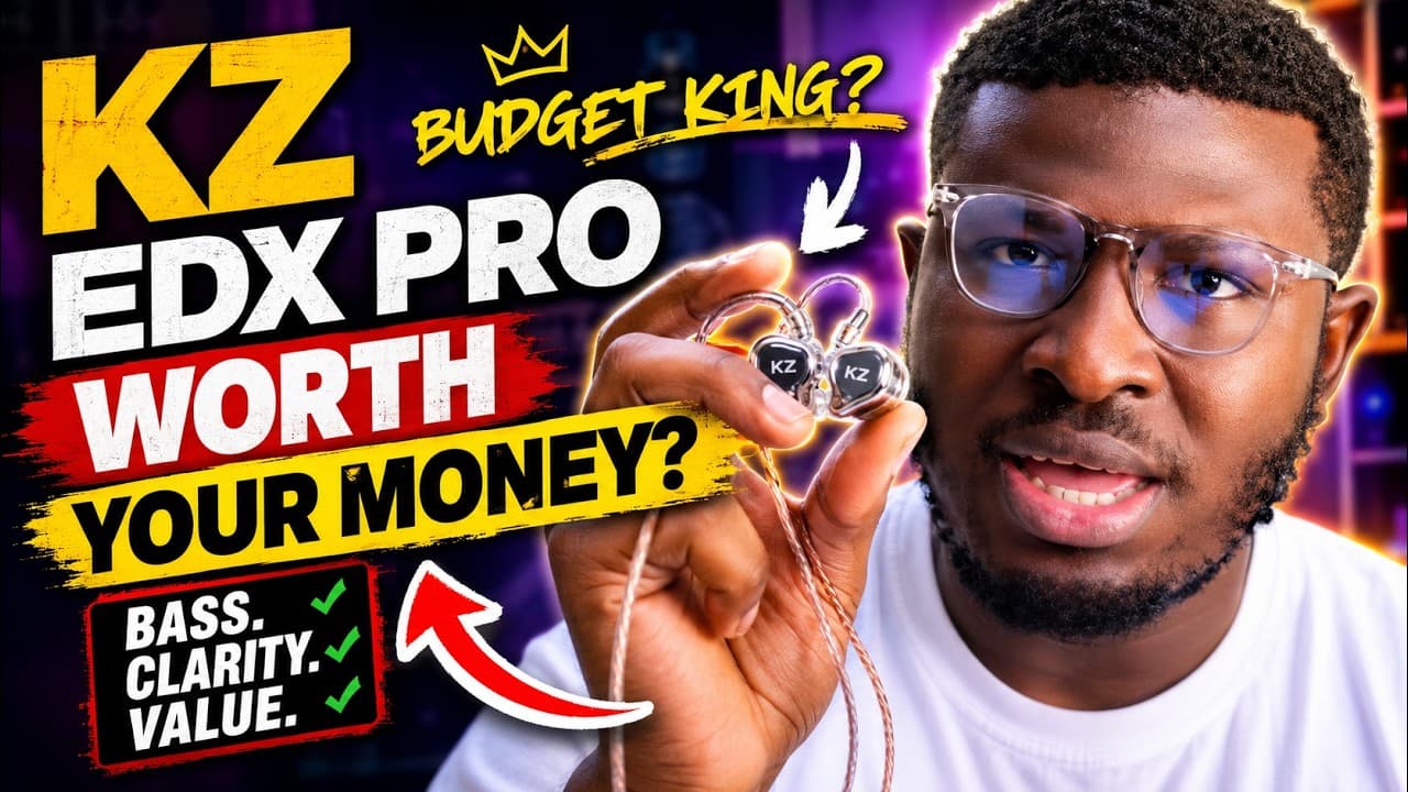 Thumbnail do vídeo KZ EDX Pro in ear monitors | Full Review & Unboxing