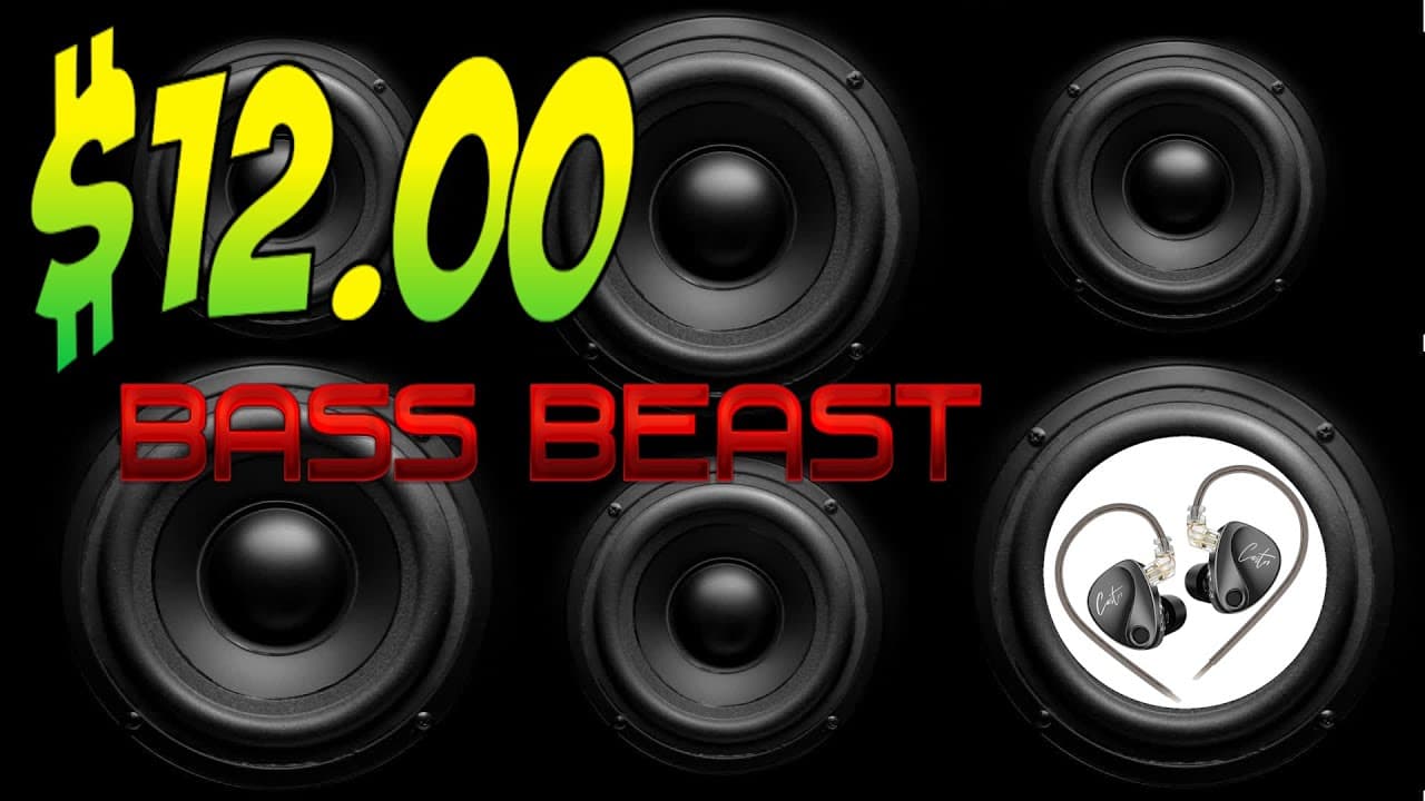Thumbnail do vídeo $12.00 Basshead Earphones (KZ Castor)