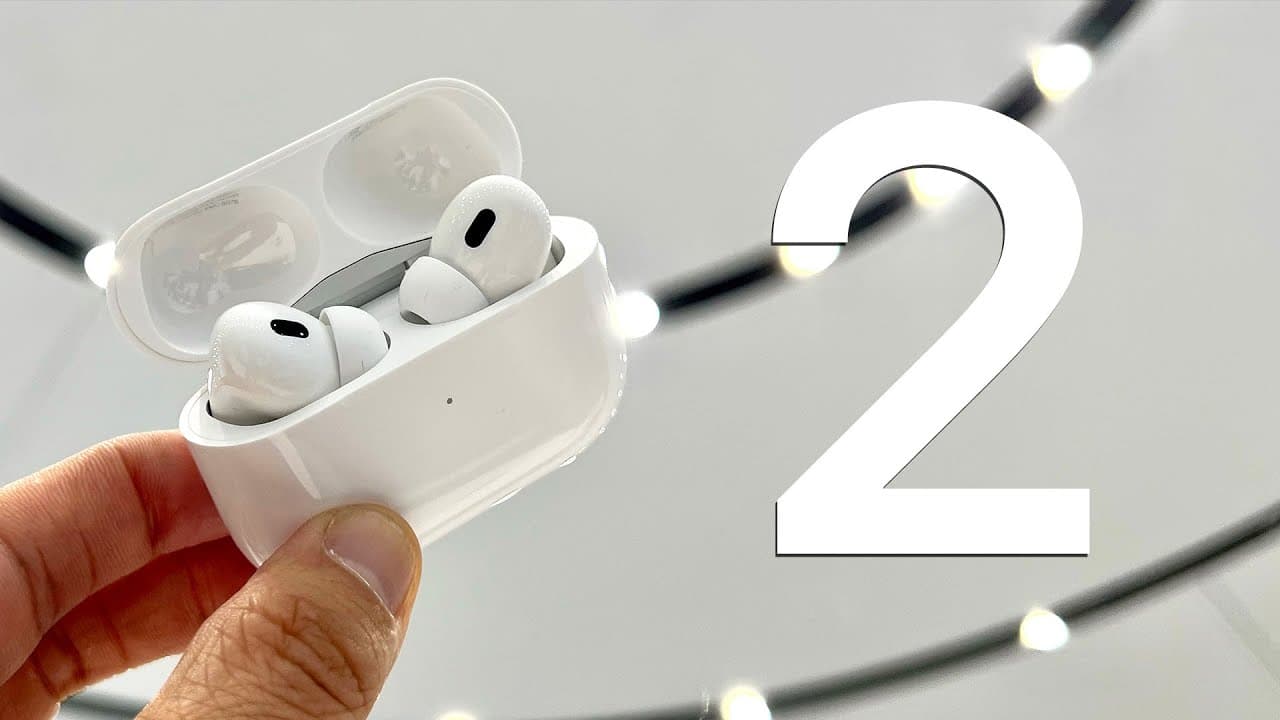 Thumbnail do vídeo AirPods Pro 2: First Look & Hands-On!