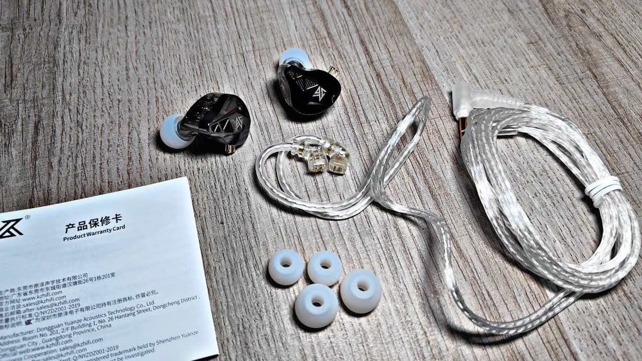 Thumbnail do vídeo KZ EDXS Wired Earphones (Review)