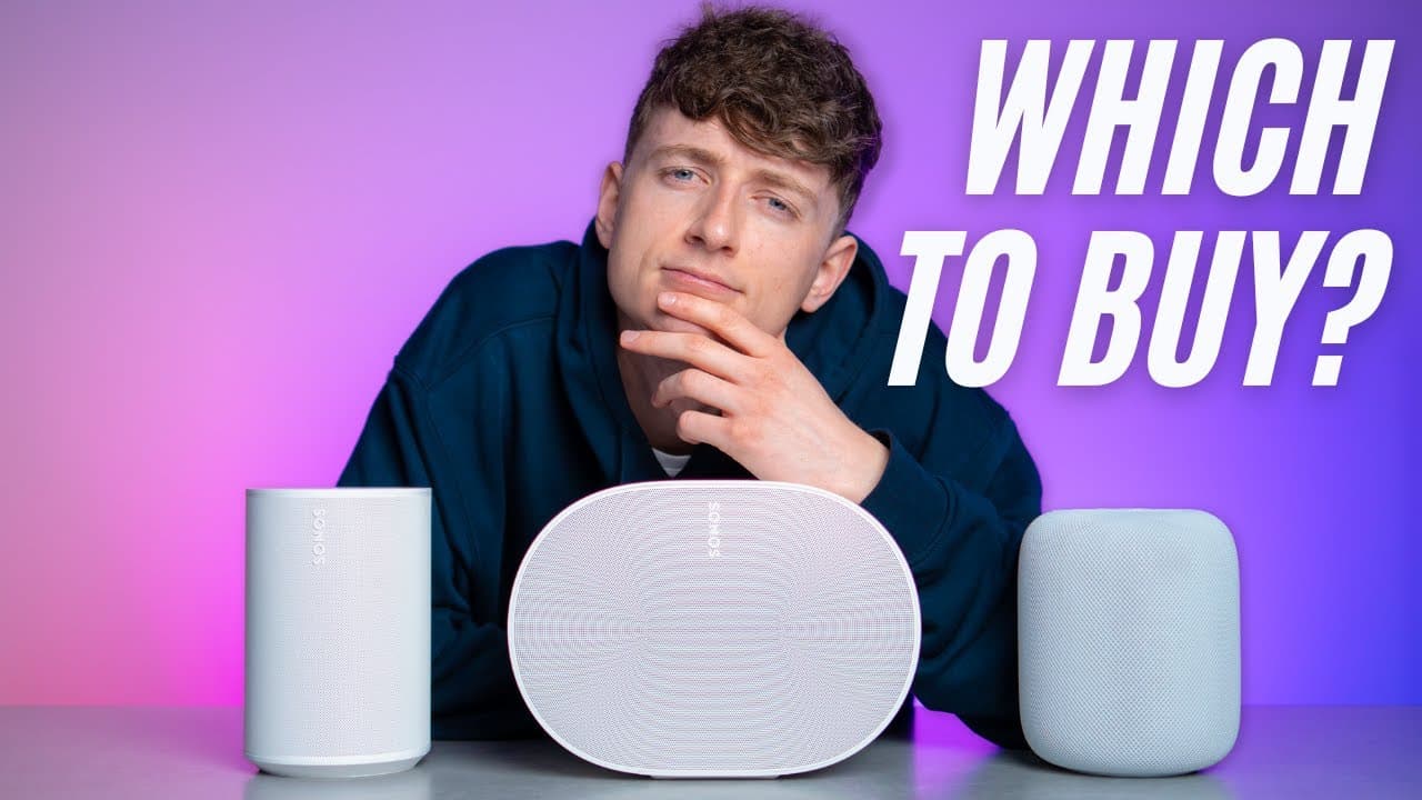Thumbnail do vídeo Sonos Era 300 & Era 100 vs Apple HomePod 2: Head-to-head