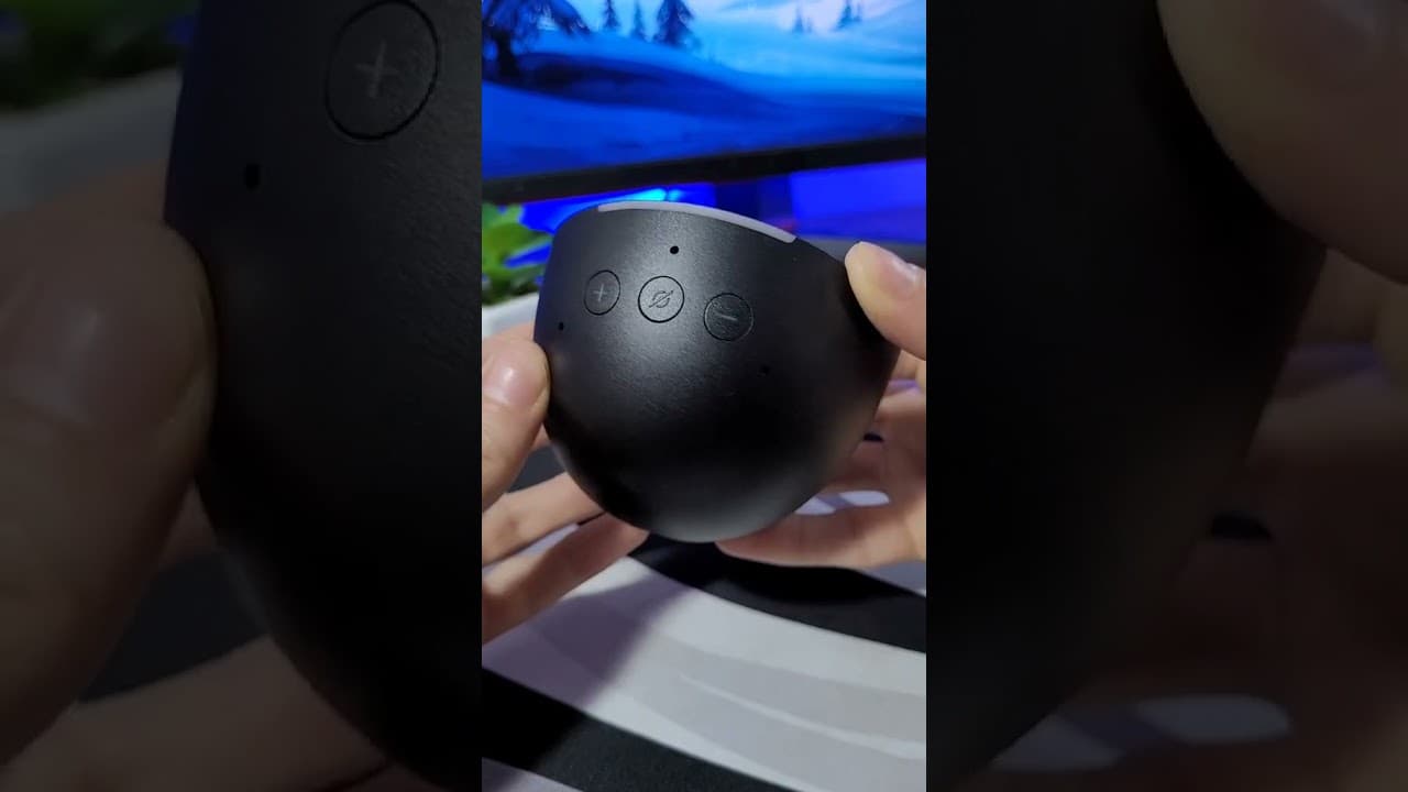 Thumbnail do vídeo Echo pop smart, ALEXA. A mais barata. FUNCIONA MESMO LINK PARA COMPRA https://amzn.to/3TXFQsh OU BIO