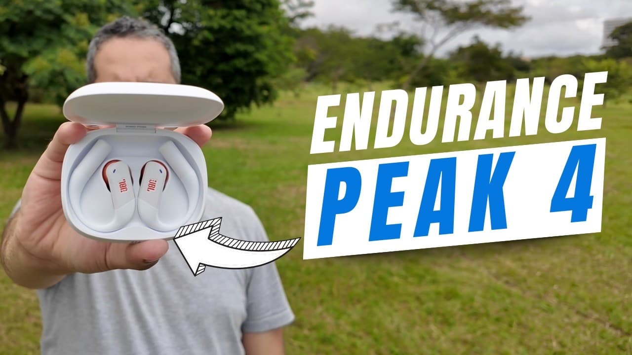 Thumbnail do vídeo O JBL Endurance Peak 4 é o Fone Perfeito Para Praticantes de Corrida, Academia e Ciclismo