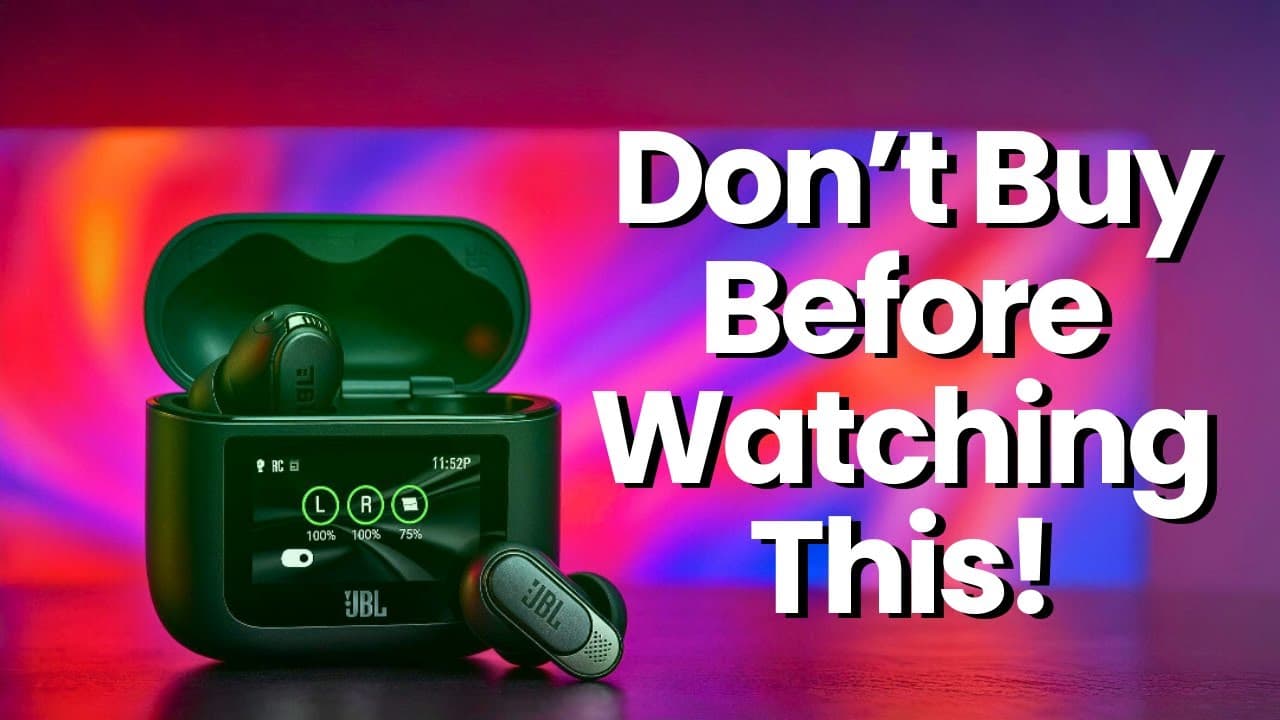 Thumbnail do vídeo Is JBL Tour Pro 3 Hi Res Audio worth it - JBL Tour Pro 3 Review