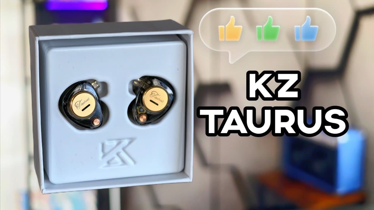 Thumbnail do vídeo KZ Taurus - Review "VERY CHEAP AND NICE FULL SOUND!"