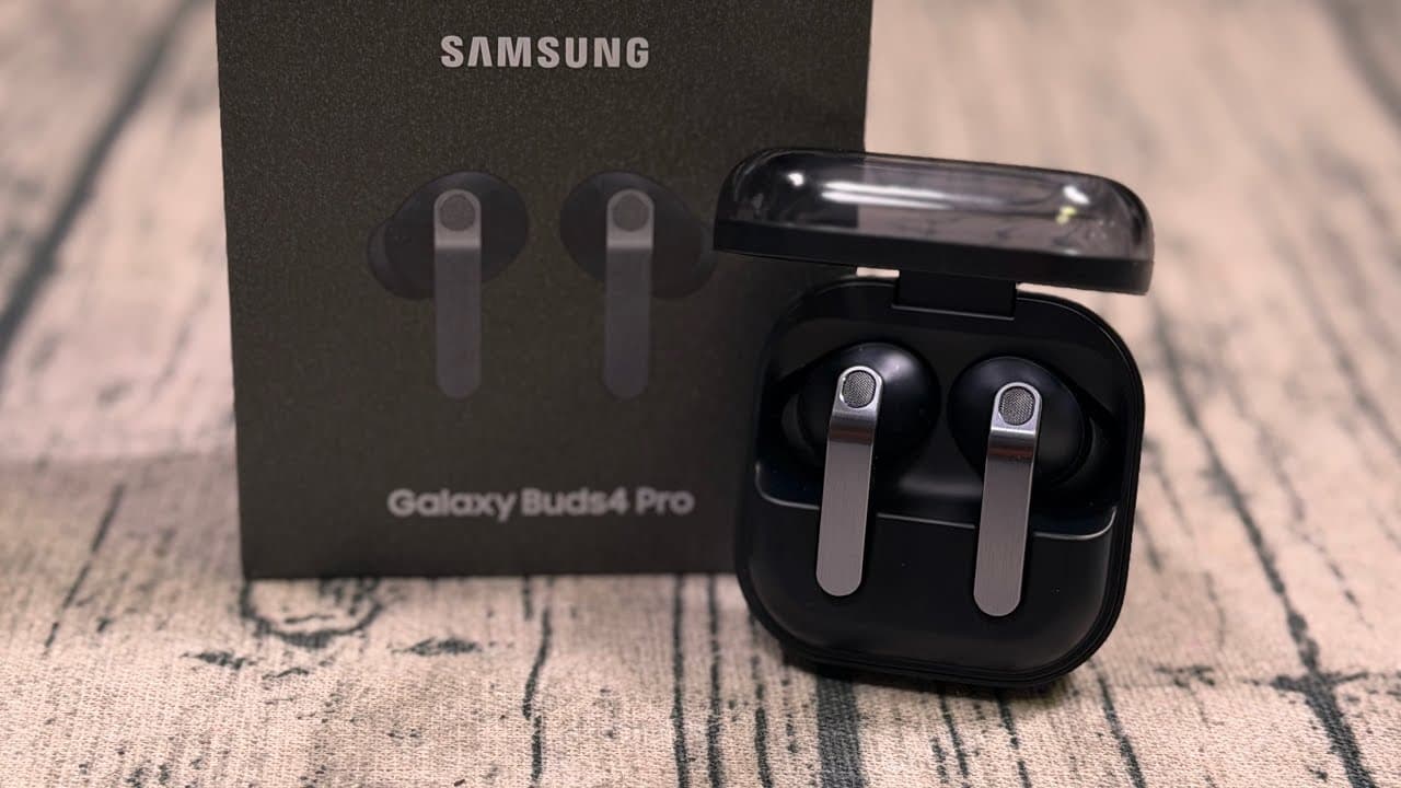 Thumbnail do vídeo Samsung Galaxy Buds 4 Pro - These are a Great Upgrade