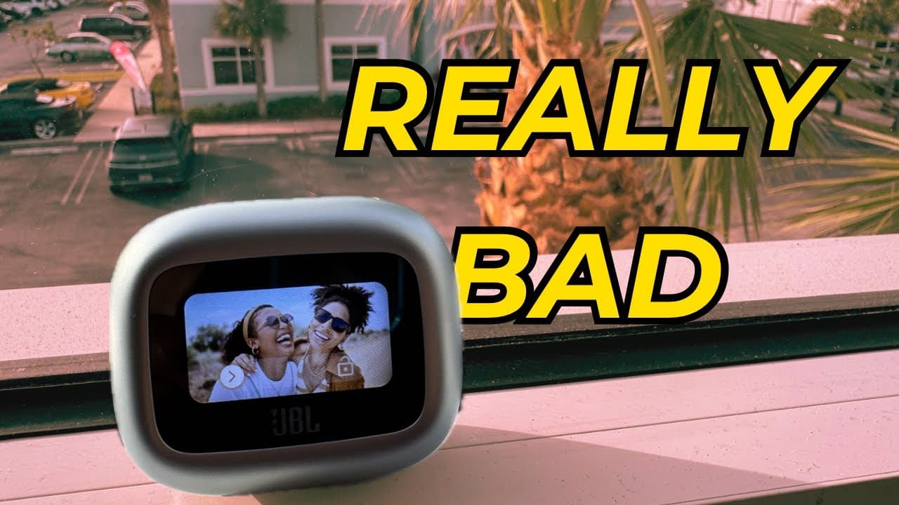 Thumbnail do vídeo The JBL Live Beam 3 is Unbelievably Bad.