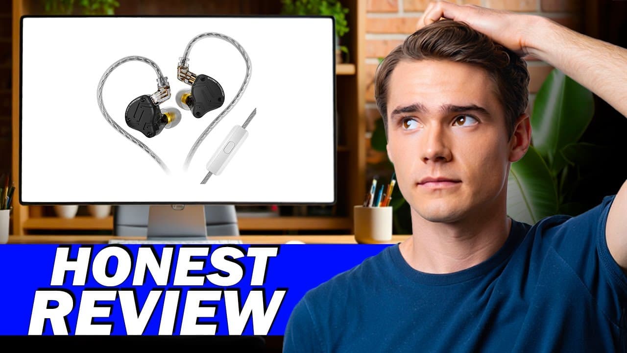 Thumbnail do vídeo KZ ZS10 PRO X Review: Brutal Truth About These HiFi IEMs for Musicians and Gamers