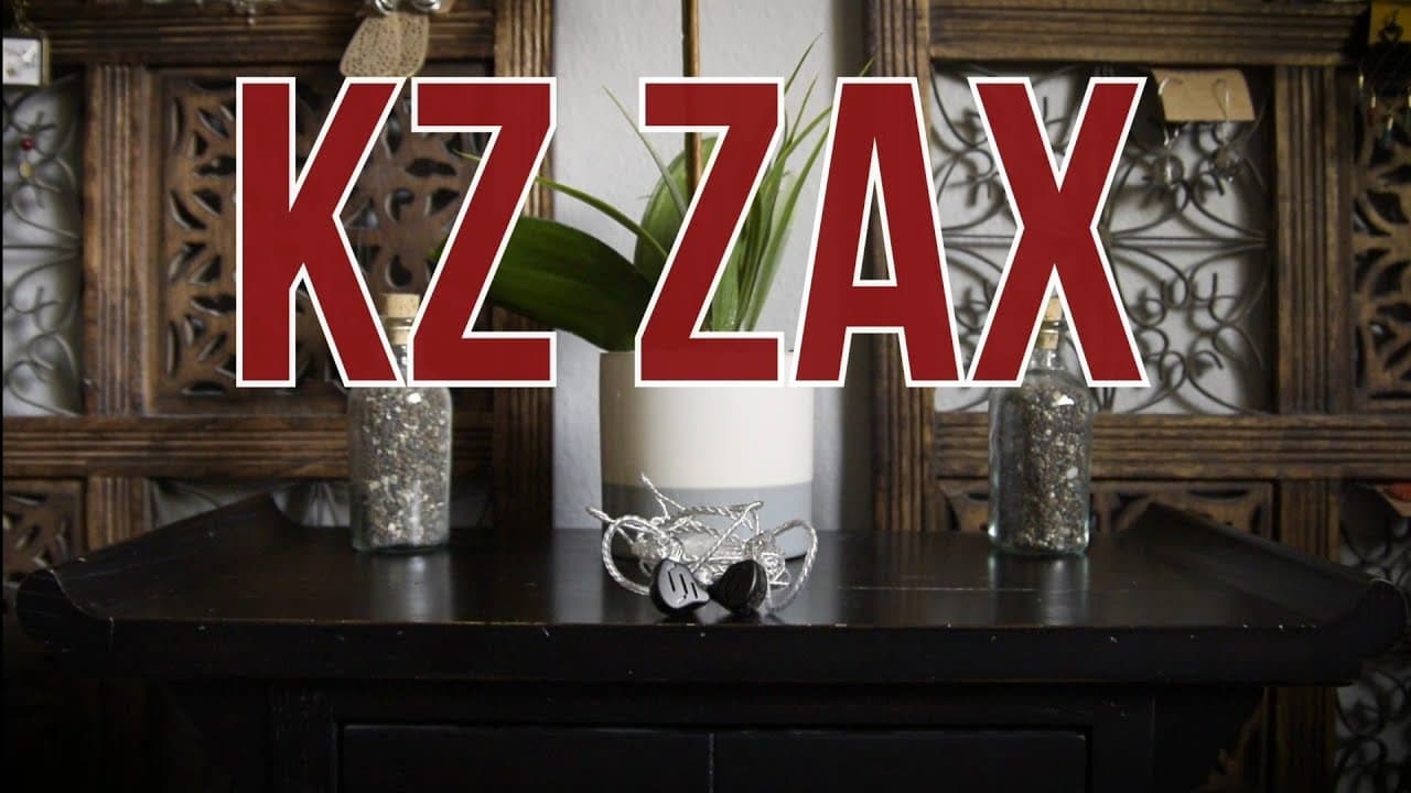 Thumbnail do vídeo Review of the KZ ZAX IEM