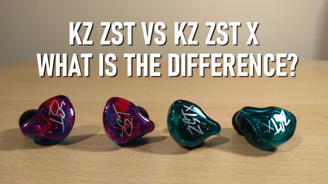 Thumbnail do vídeo KZ ZST vs KZ ZST X - Sidegrade or Upgrade?