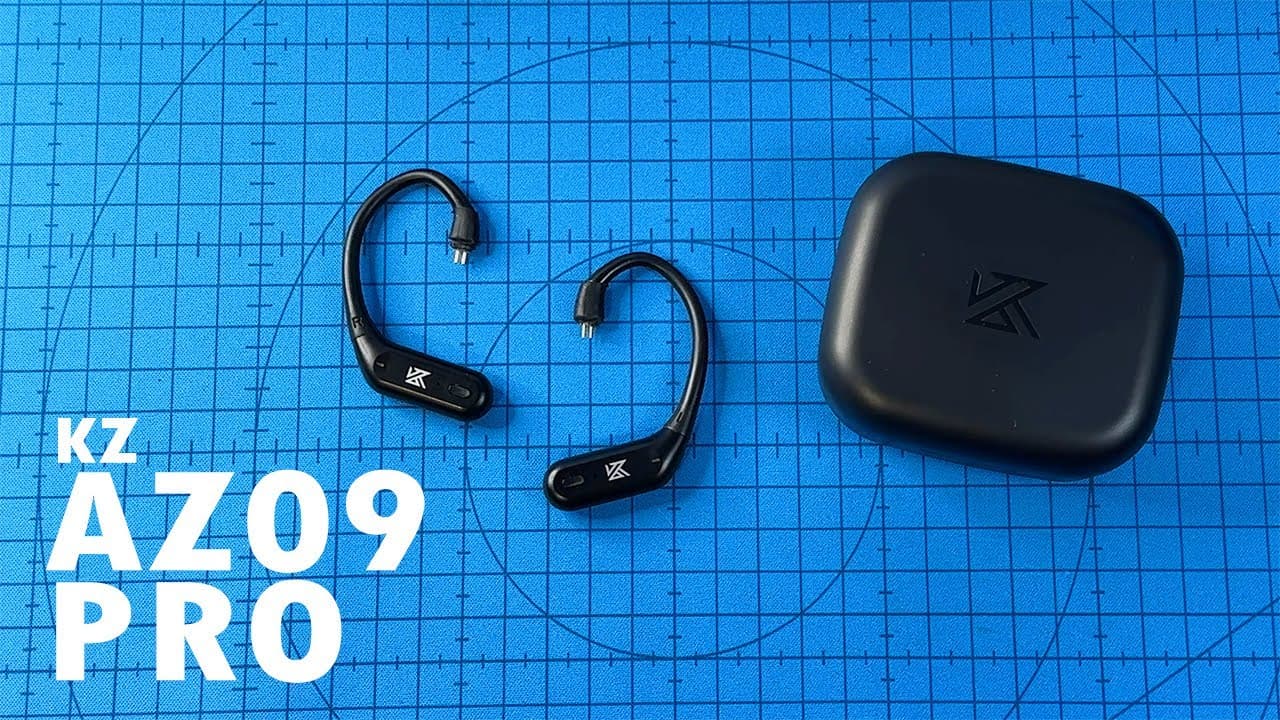 Thumbnail do vídeo KZ AZ09 Pro (Modded) Bluetooth IEM Cable Review