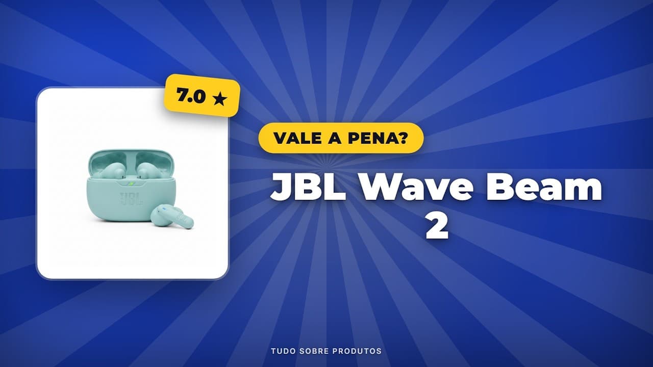 Capa do vídeo oficial: JBL Wave Beam 2: Análise COMPLETA e vale a pena em 2026?