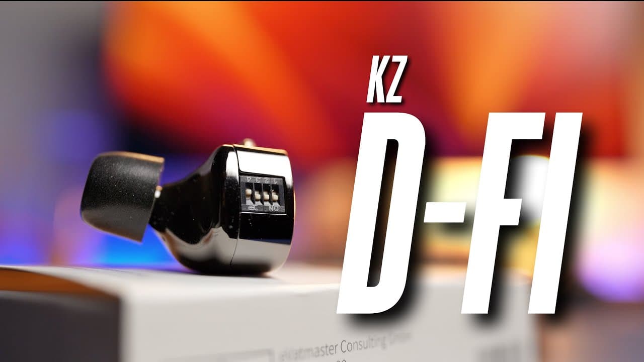 Thumbnail do vídeo The Budget IEM with Equalisers! KZ D-FI Review!