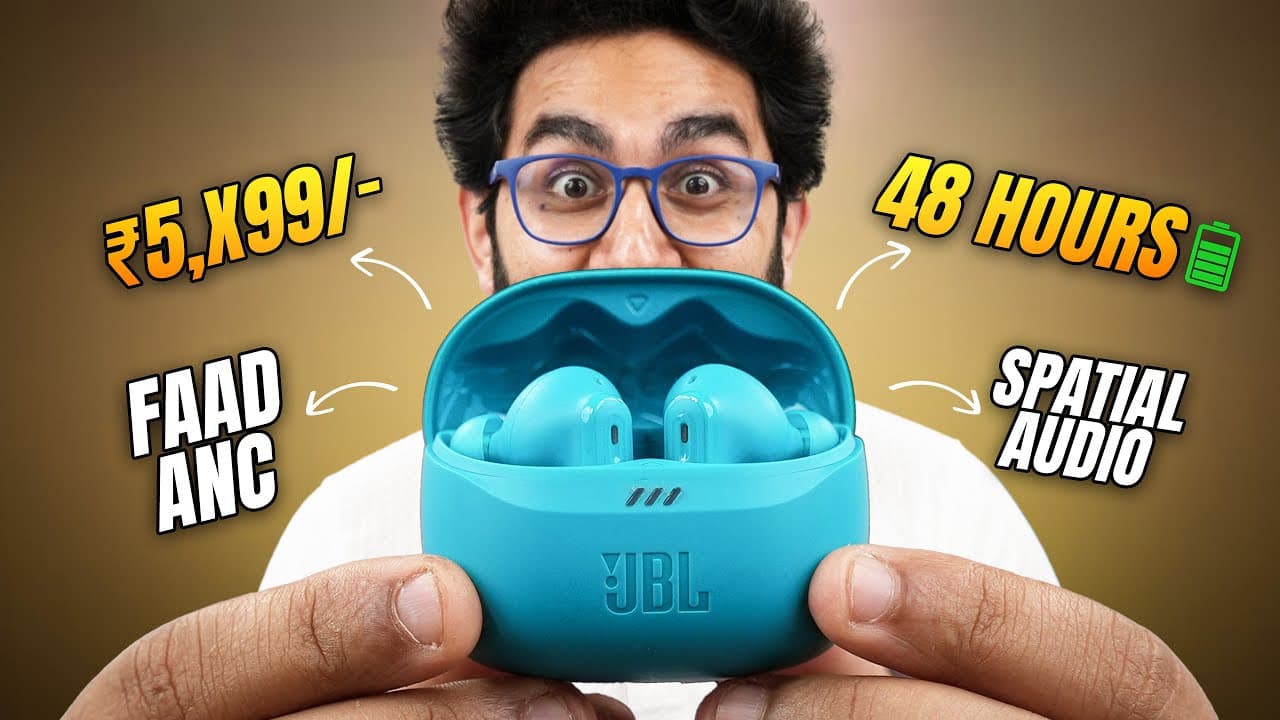 Thumbnail do vídeo Is This the Best ANC TWS for the Price? | JBL Tune Beam 2
