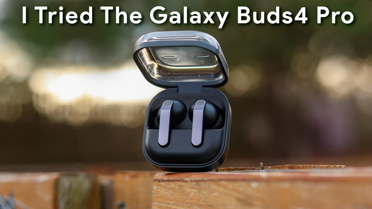 Thumbnail do vídeo Samsung Galaxy Buds4 Pro Full Review - Best Earbuds of 2026?