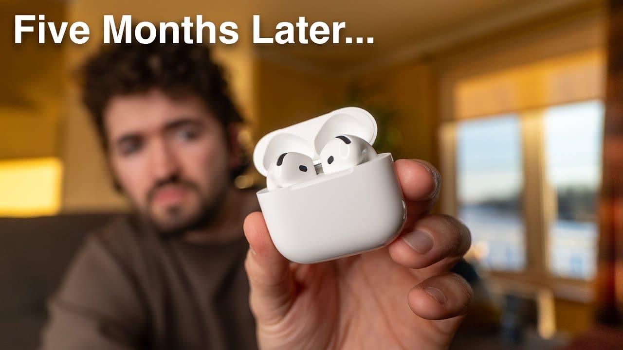 Thumbnail do vídeo AirPods 4 with ANC Five Months Later: Still My Daily Drivers!