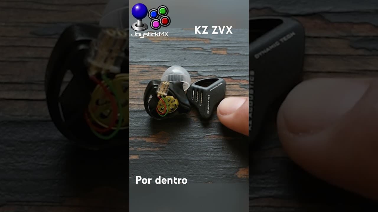 Thumbnail do vídeo ¡NO TIRES TUS KZ ZVX! #KZ #ZVX #IEM