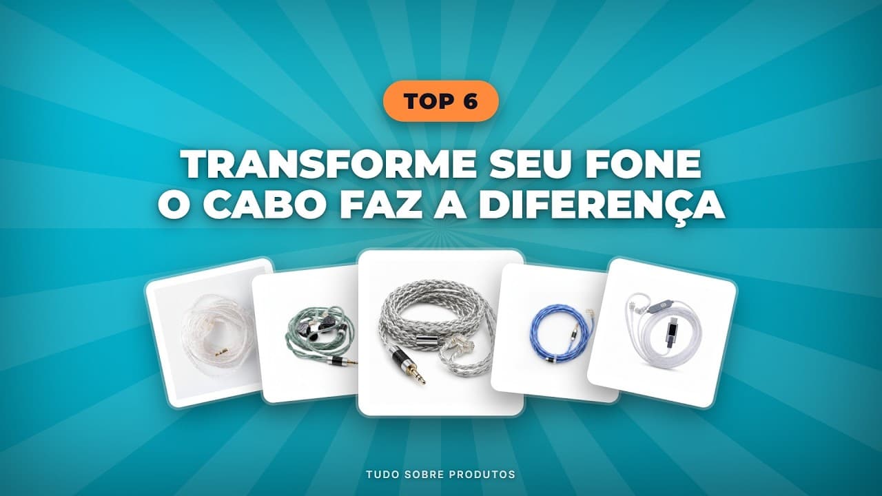 Capa do vídeo oficial: Cabos KZ 2026: Guia Definitivo para Melhorar Seu Fone!
