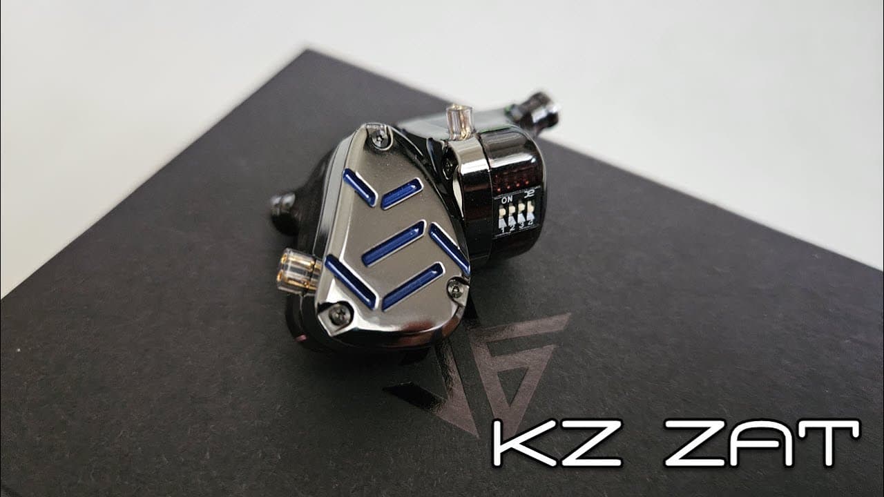 Thumbnail do vídeo KZ ZAT - KZ Takes a Swing at Mid-Fi