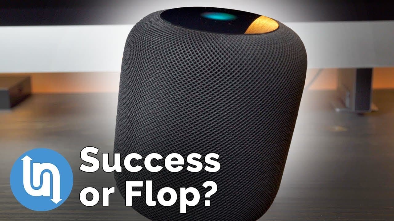 Thumbnail do vídeo Apple Homepod Review - Success or Flop?