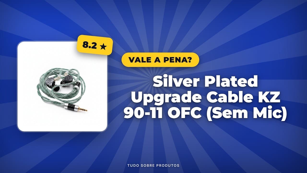 Capa do vídeo oficial: Upgrade de Áudio KZ 90-11 OFC: Vale a Pena em 2026?