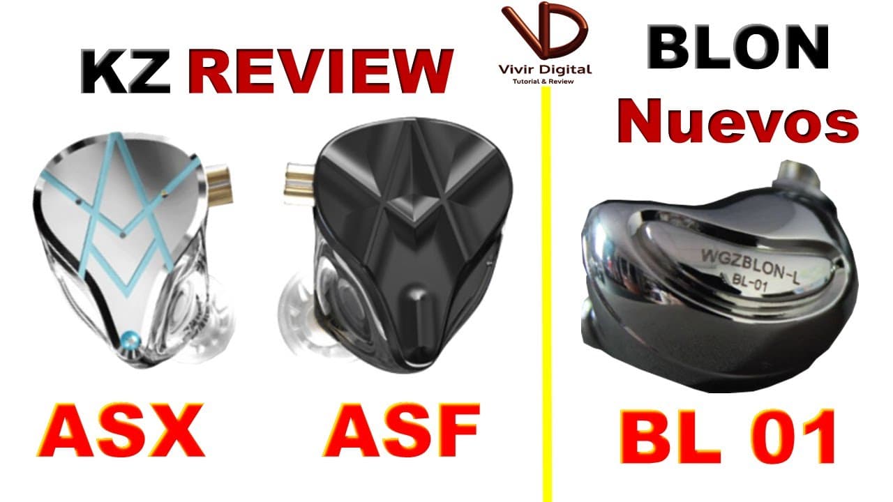 Thumbnail do vídeo KZ ASX  - KZ ASF Reviews - Blon BL01 Noticias