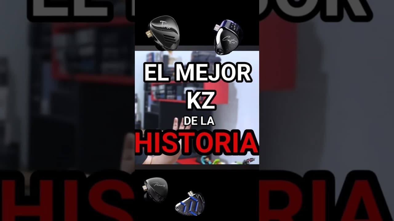 Thumbnail do vídeo El MEJOR KZ de la HISTORIA #kz #Audifonos kz