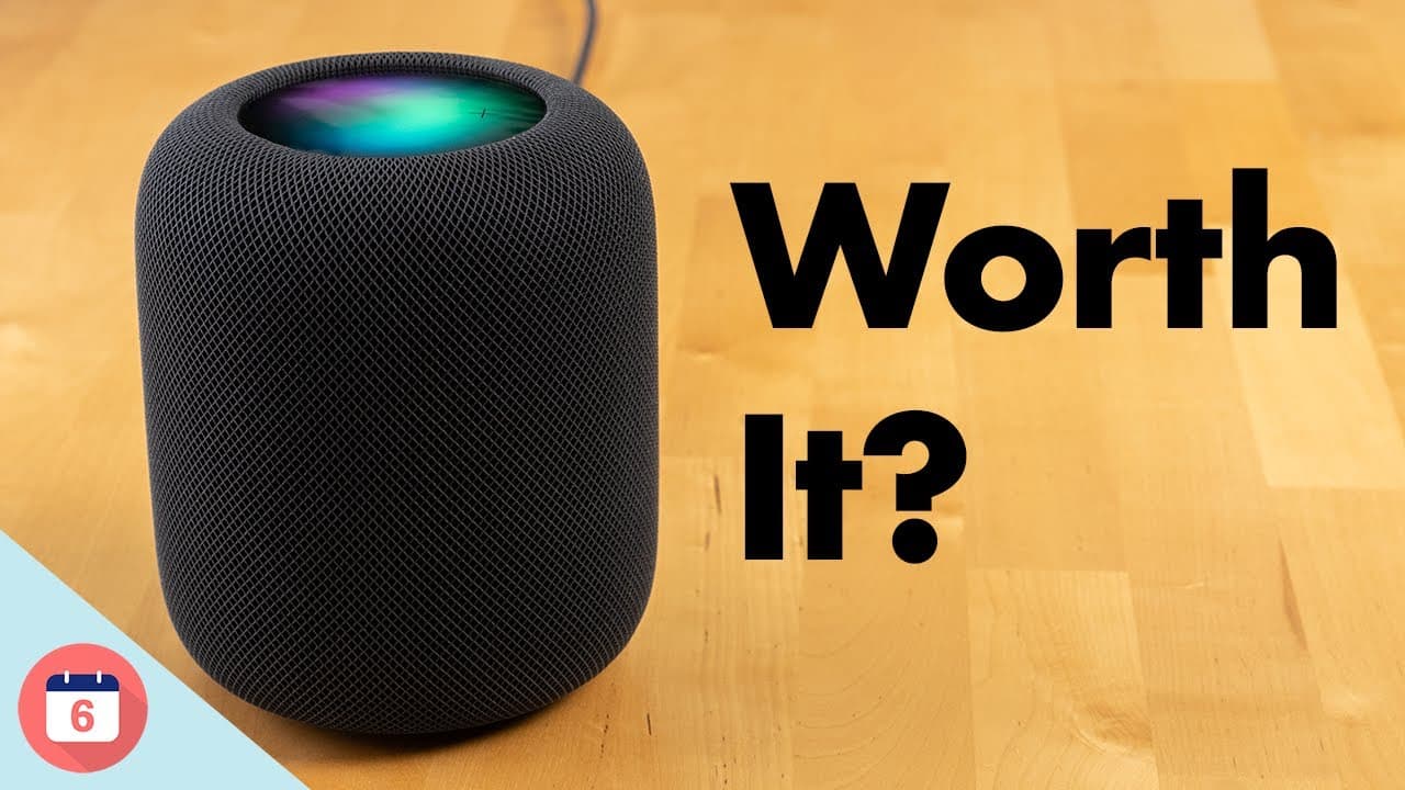 Thumbnail do vídeo Apple HomePod 2 Review - 6 Months Later