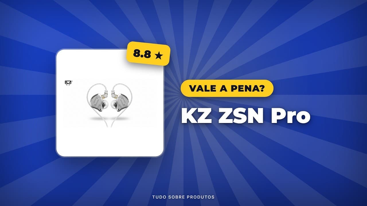 Capa do vídeo oficial: KZ ZSN Pro: Vale a Pena Comprar em 2026? A Resposta DEFINITIVA!