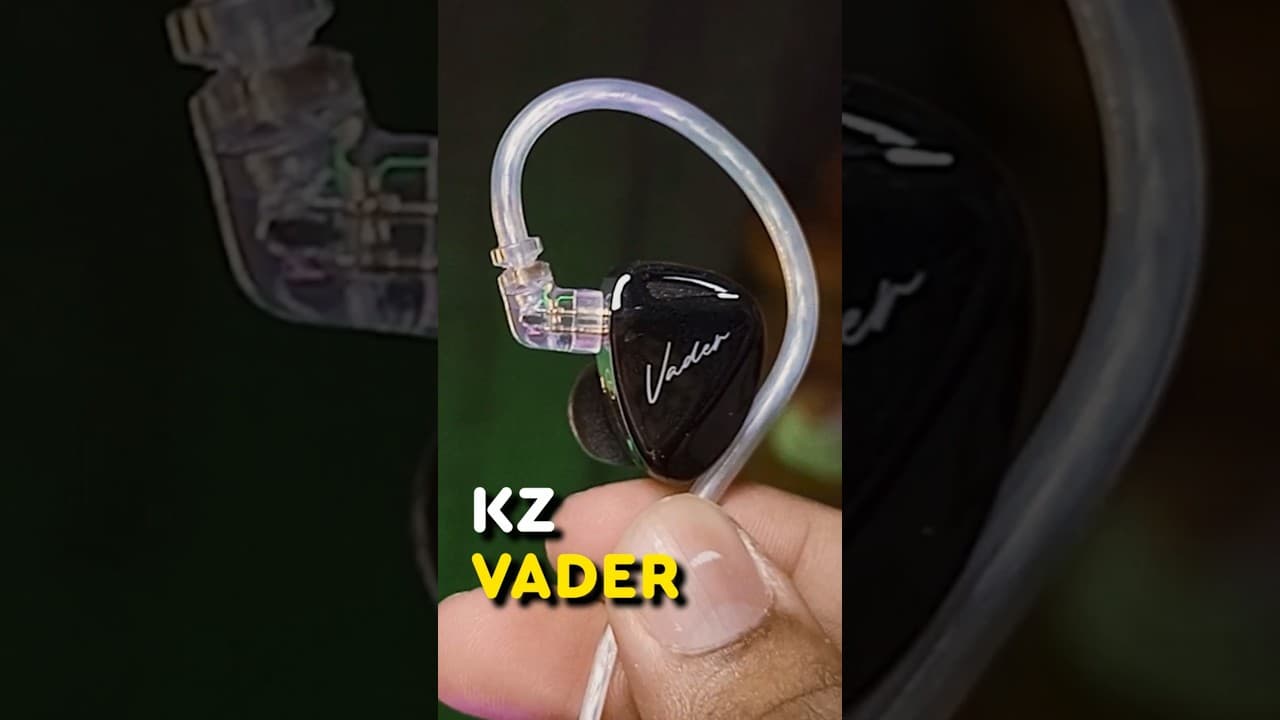 Thumbnail do vídeo IEM with 3 Drivers 😲 | Best IEM for audiophiles #iem #kz