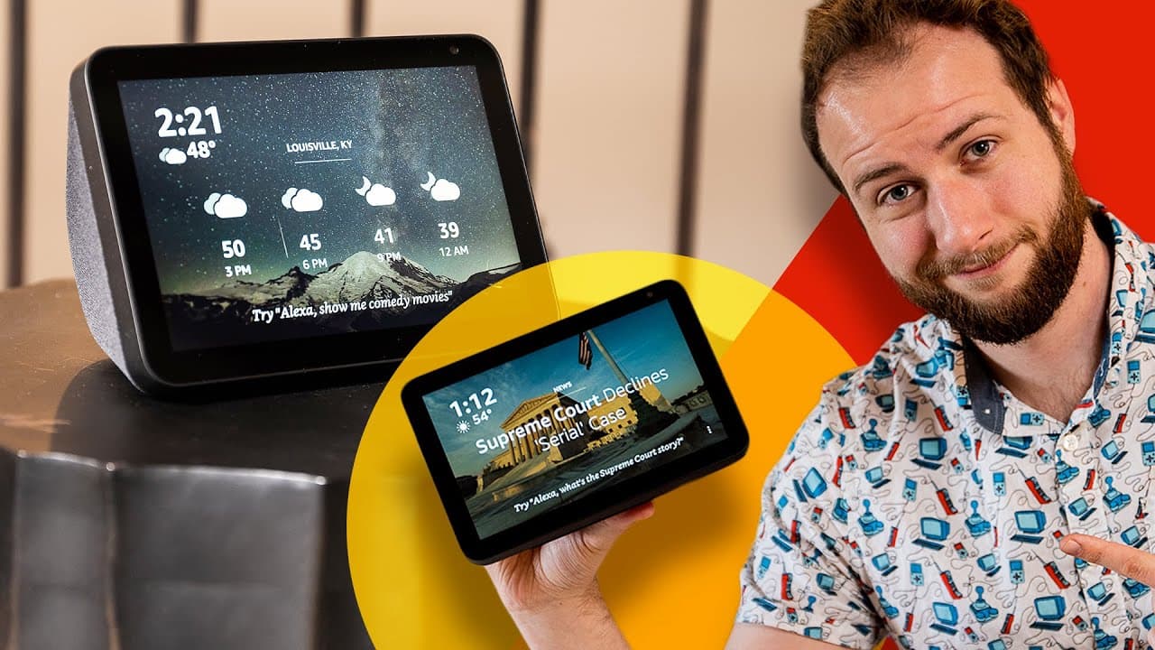Thumbnail do vídeo Amazon Echo Show 8 review: Alexa is getting even better