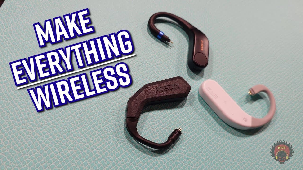 Thumbnail do vídeo TWS Adapters 2025 \\ FiiO UTWS5 (2025), Moondrop Evo, Fostex TM2c