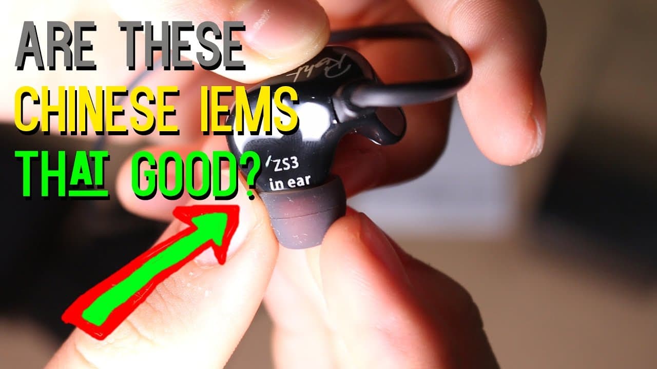 Thumbnail do vídeo CHEAPEST "GOOD" EARPHONE - KZ ZS3 IEMs Unboxing and overview