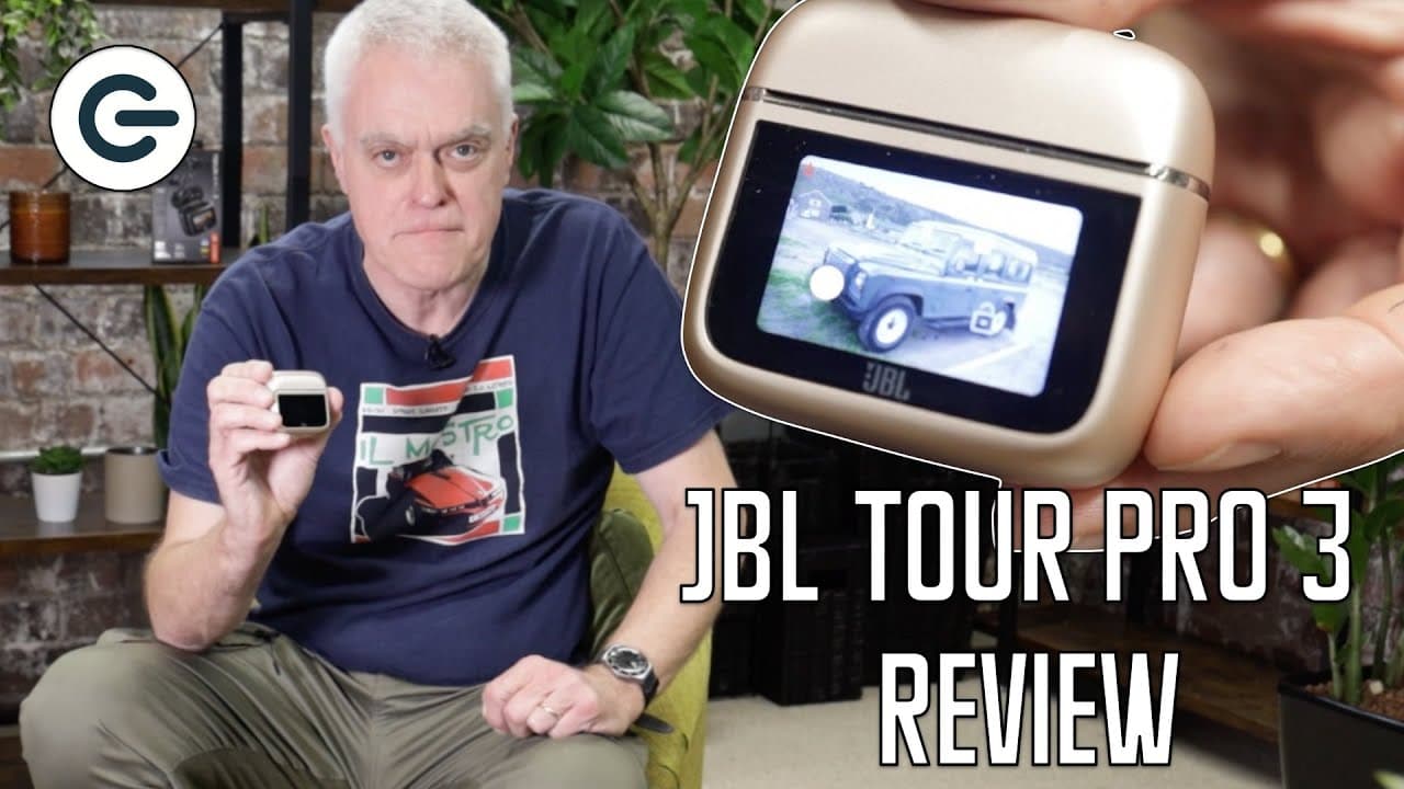 Thumbnail do vídeo JBL Tour Pro 3 Review: The Best Earbuds you can buy? | The Gadget Show