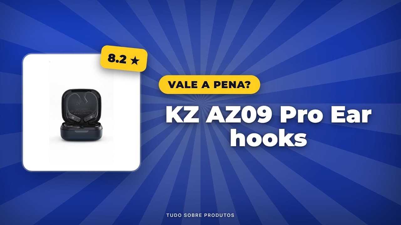 Capa do vídeo oficial: KZ AZ09 Pro: Transforme seus fones em wireless! Análise Completa 2026