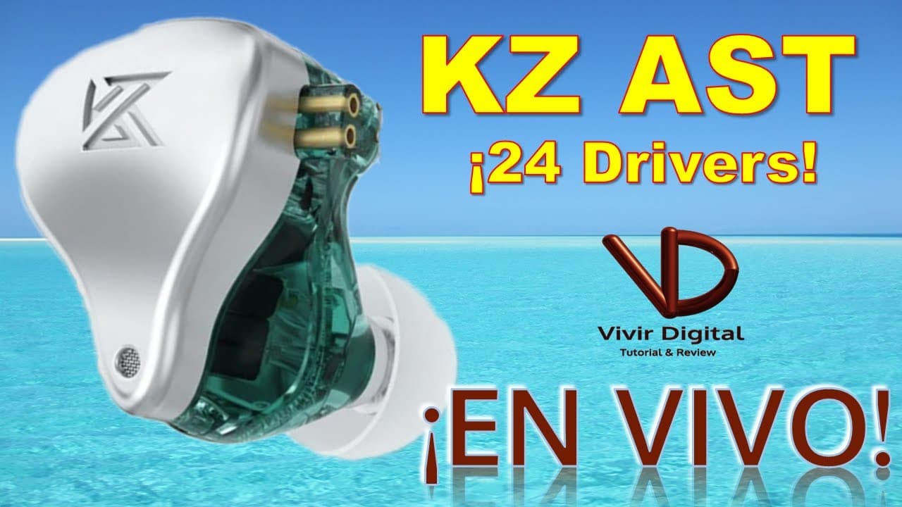Thumbnail do vídeo KZ AST con 12 Drivers. ¡Ohh Sorpresa! Review