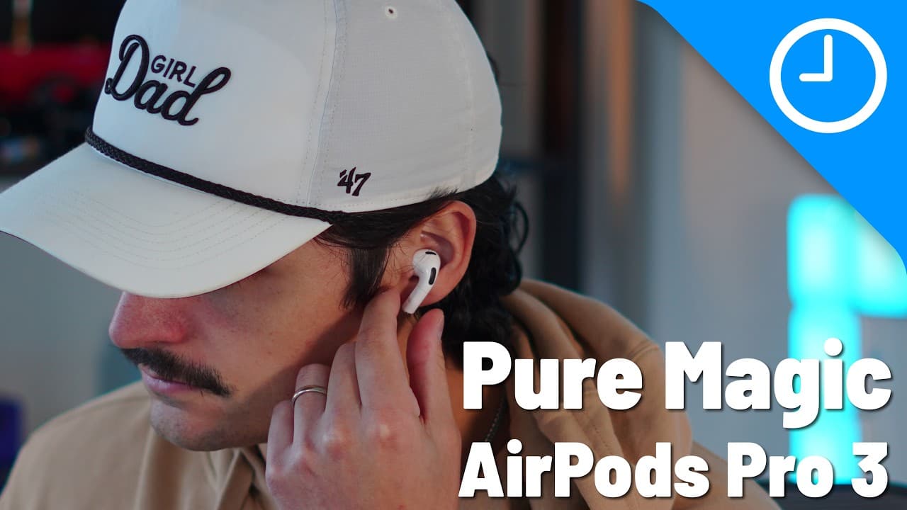 Thumbnail do vídeo AirPods Pro 3 Are Pure Magic: A Brutally Honest Review