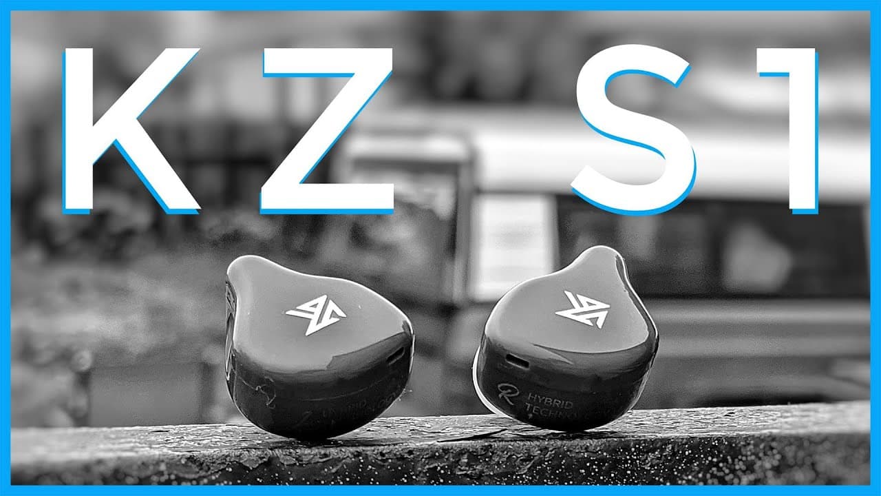 Thumbnail do vídeo I AM LOVING THESE!!! - KZ S1 Hybrid True Wireless Earbuds Review