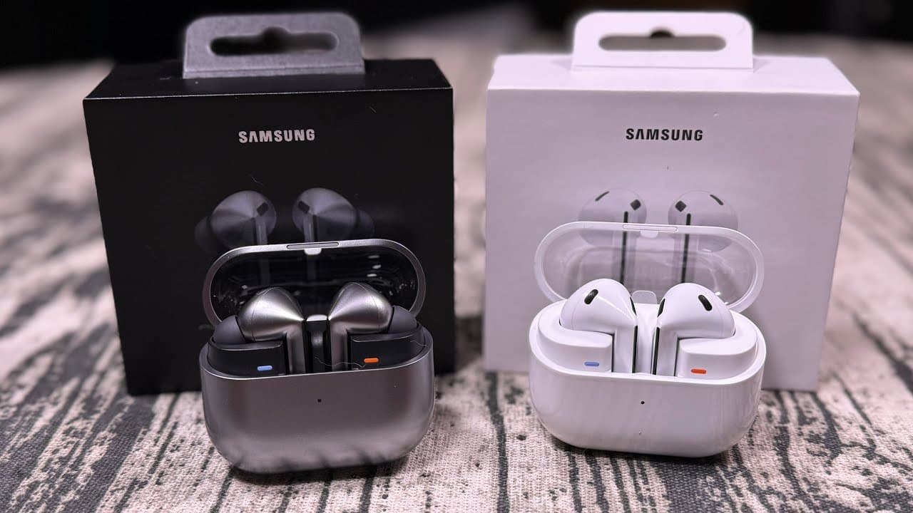 Thumbnail do vídeo Samsung Galaxy Buds 3 Pro - Samsung’s Most Advanced Earbuds
