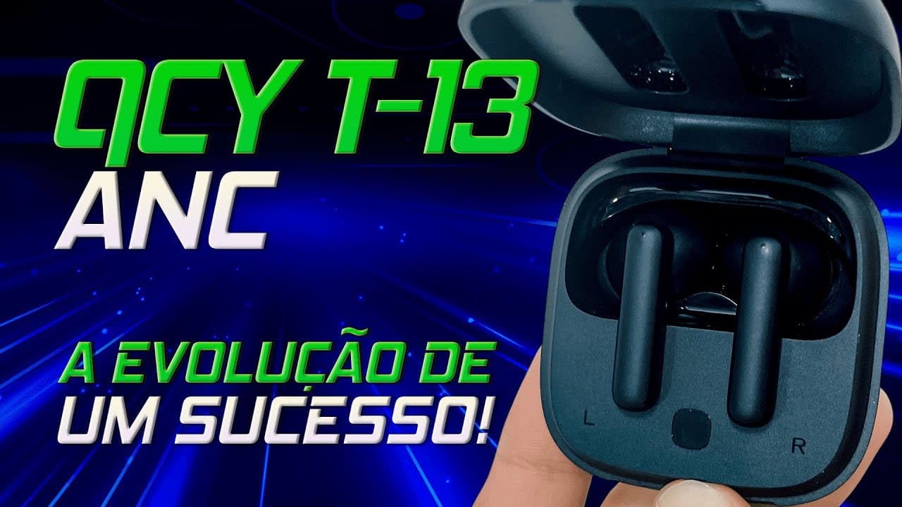 Thumbnail do vídeo MELHOROU MUITO! Mas Não Pague MAIS QUE R$150! QCY T13 ANC