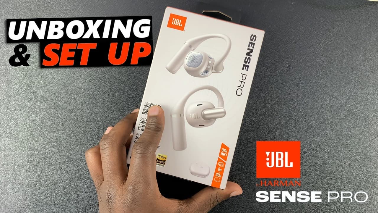 Thumbnail do vídeo JBL Sense Pro - Unboxing & Set Up