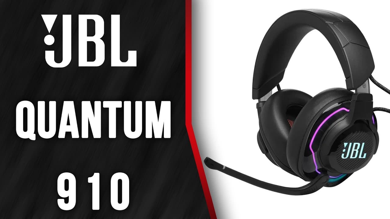 Thumbnail do vídeo JBL Quantum 910 Wireless: O Headset MAIS COMPLETO e Caro da JBL, Vale a Pena? Review Completo!