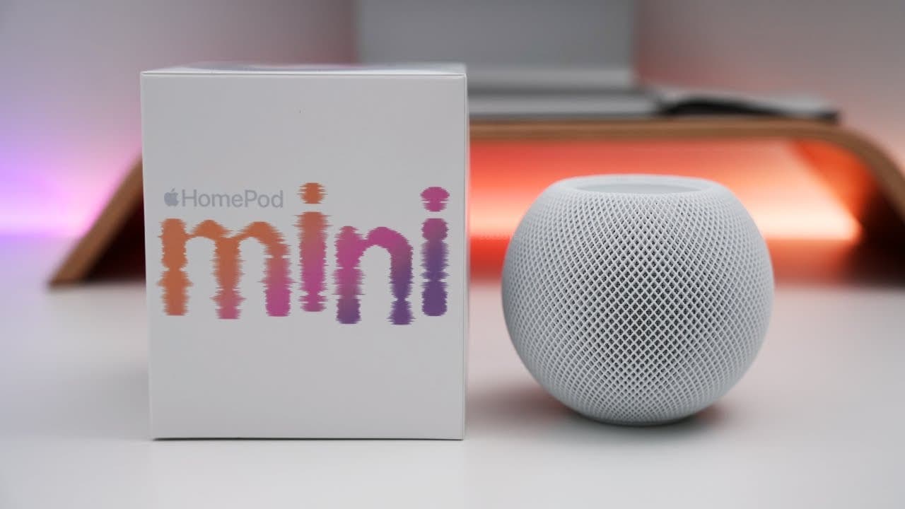 Thumbnail do vídeo HomePod mini Unboxing, Setup and First Look