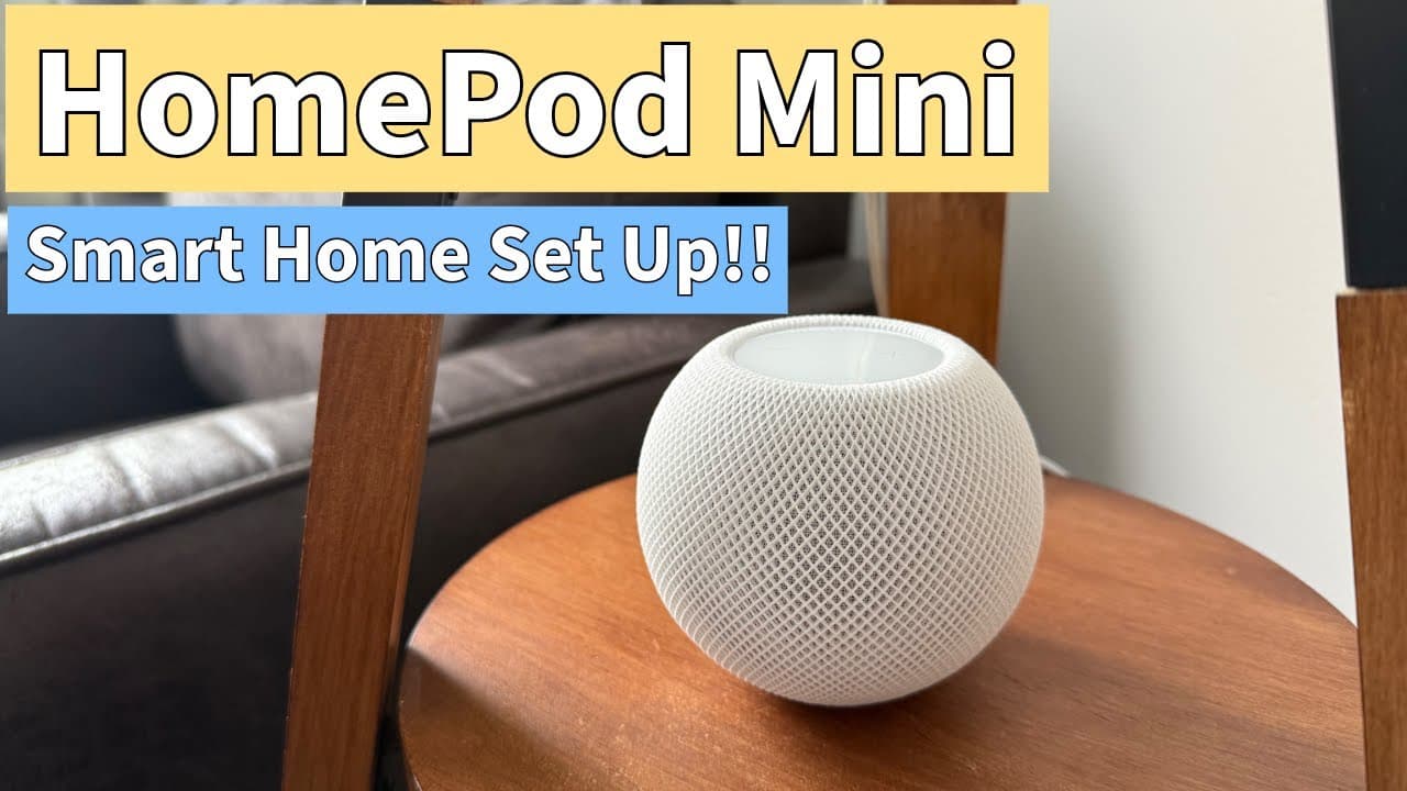 Thumbnail do vídeo Apple HomePod mini in 2025! Unboxing and review!!
