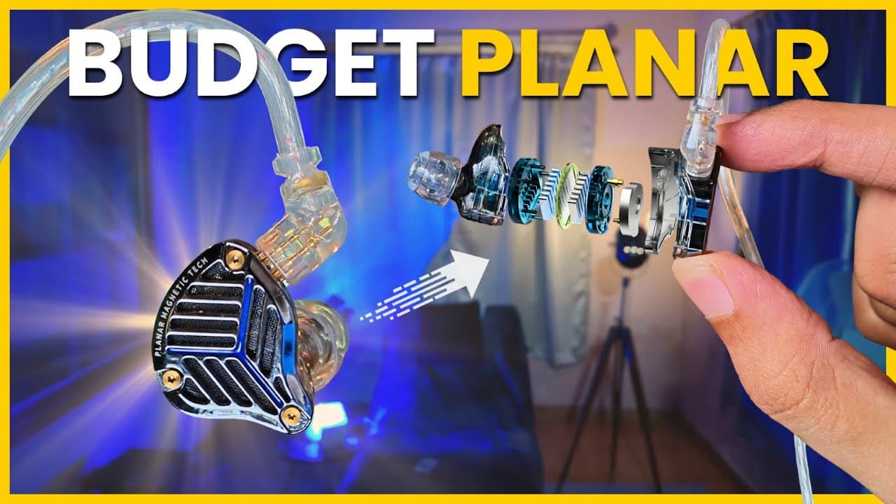 Thumbnail do vídeo KZ Cooked Yet Again!🔥Affordable Planar Magnetic IEMs✨