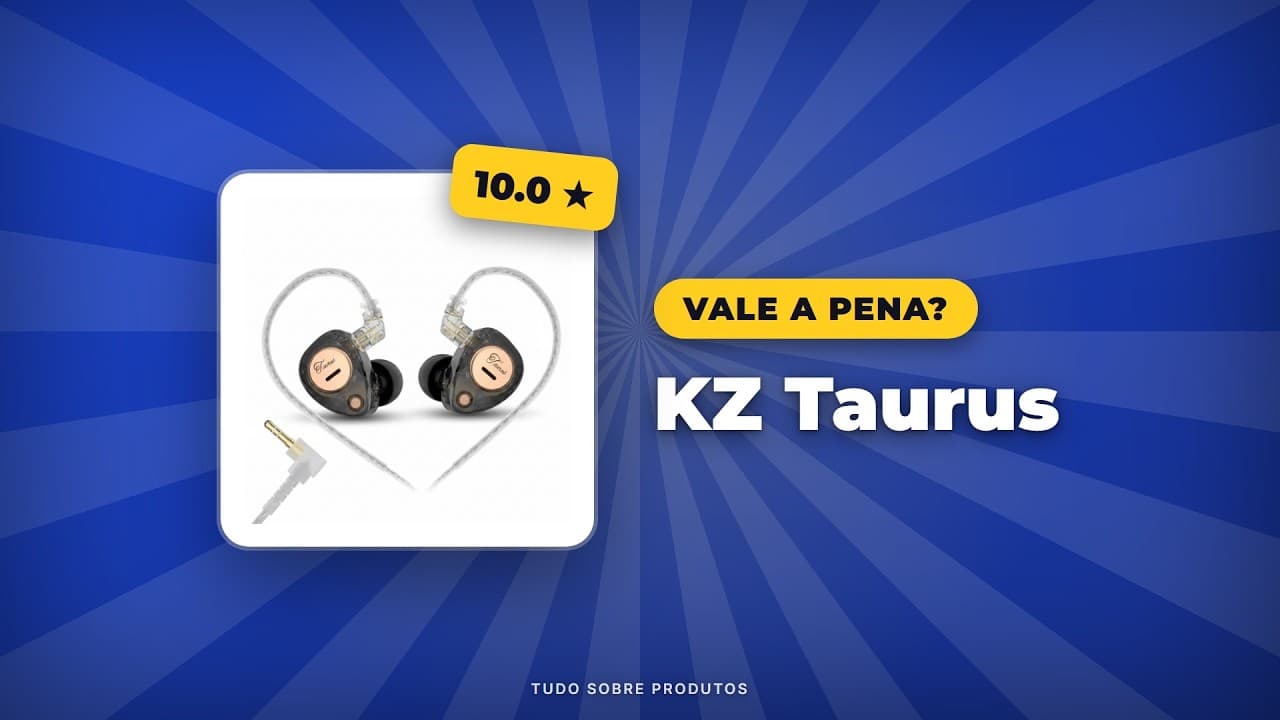 Capa do vídeo oficial: KZ Taurus Completo: Análise Detalhada em 2026!