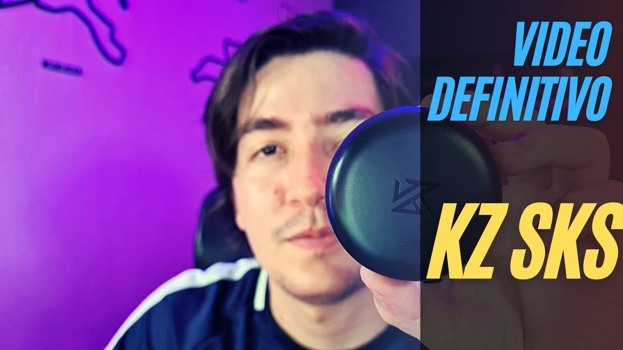 Thumbnail do vídeo KZ SKS -  UM TWS COM O PADRAO KZ - REVIEW PT BR