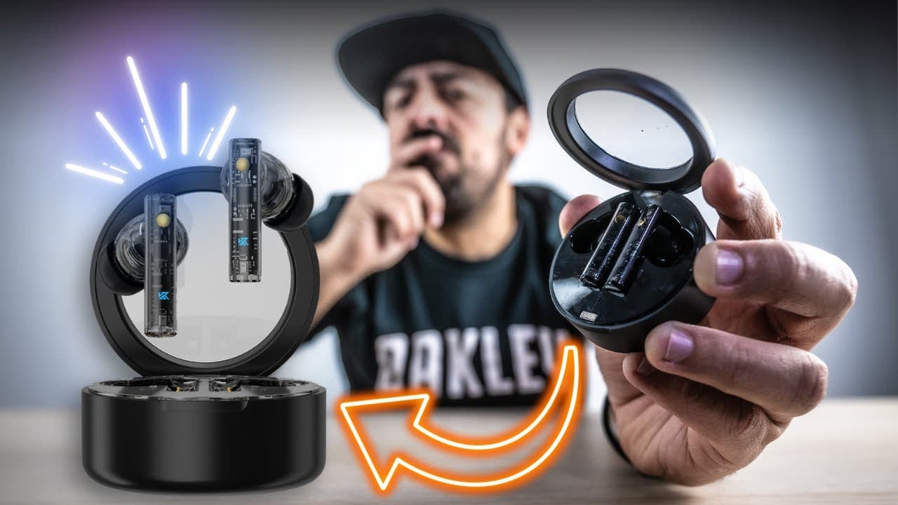 Thumbnail do vídeo O Fone de Ouvido Hi-RES TRANSPARENTE: KZ CAROL (Unboxing e Review)