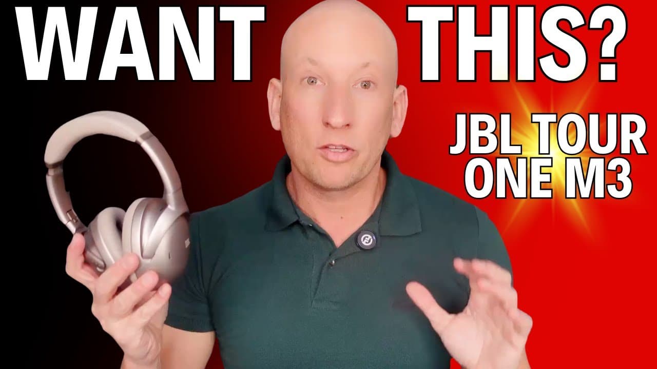 Thumbnail do vídeo JBL Tour One M3 Review (2025) | Smart TX, Adaptive ANC & Real-World Test 🎧