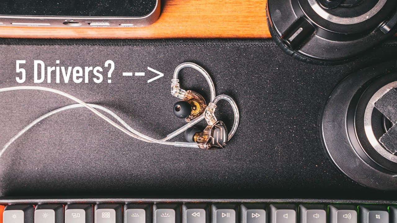 Thumbnail do vídeo Budget 5 Driver IEMs - Linsoul KZ ZS10 Pro Review 2023